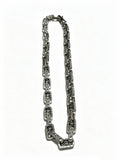Louis Vuitton Silver-Tone Antiqued Chain Necklace - album image 1