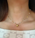 Louis Vuitton Heart LV Letter Necklace - album image 1