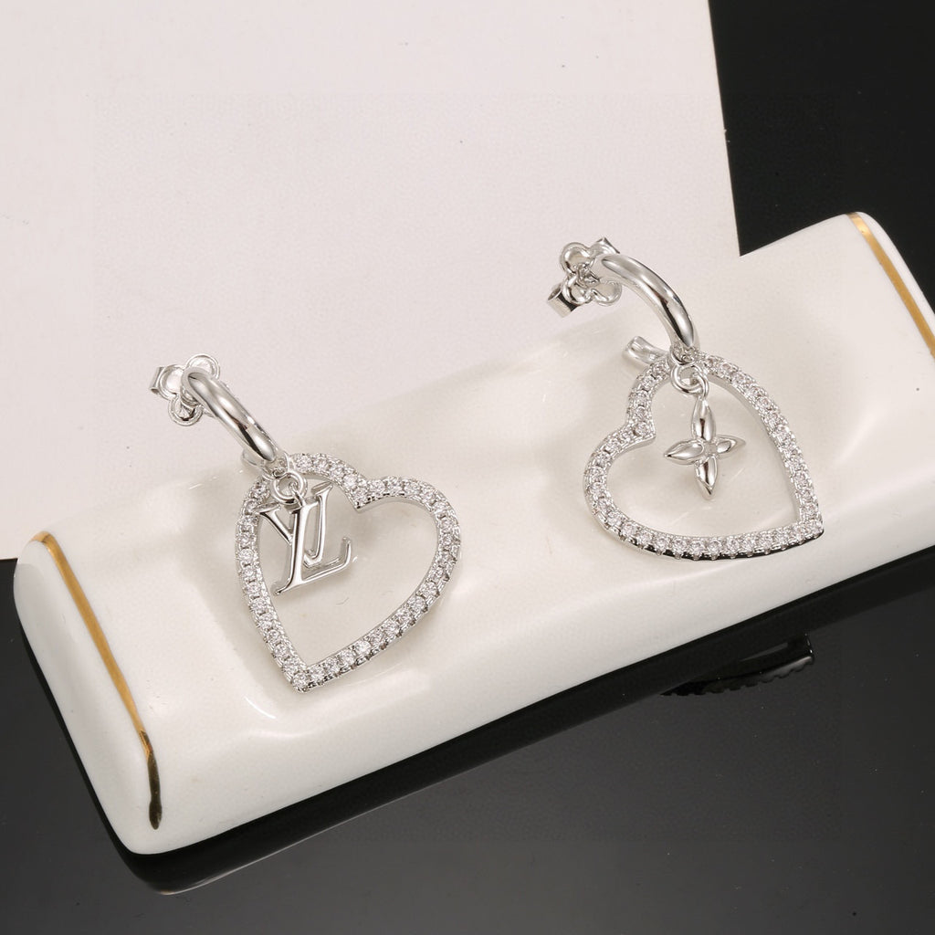 Louis Vuitton LV Letter Stud Earrings - album image 8