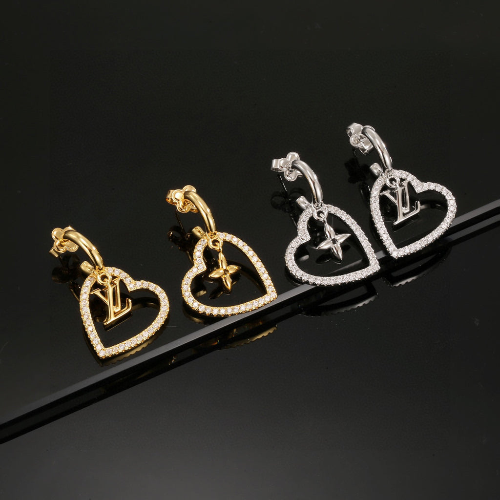 Louis Vuitton LV Letter Stud Earrings - album image 5