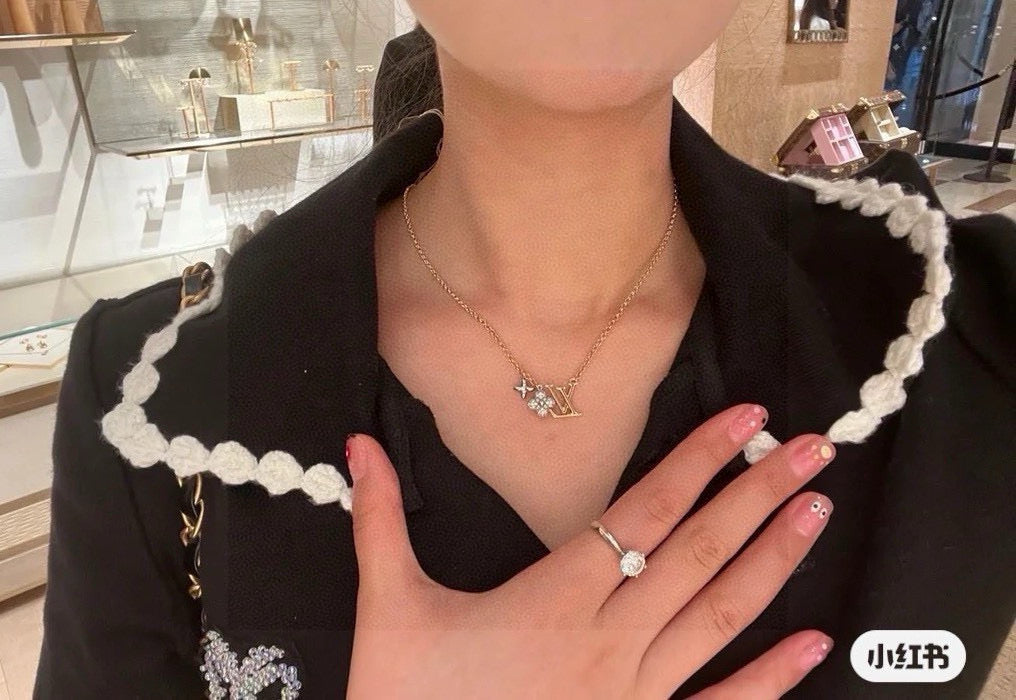 Louis Vuitton LV Letter Necklace - album image 3
