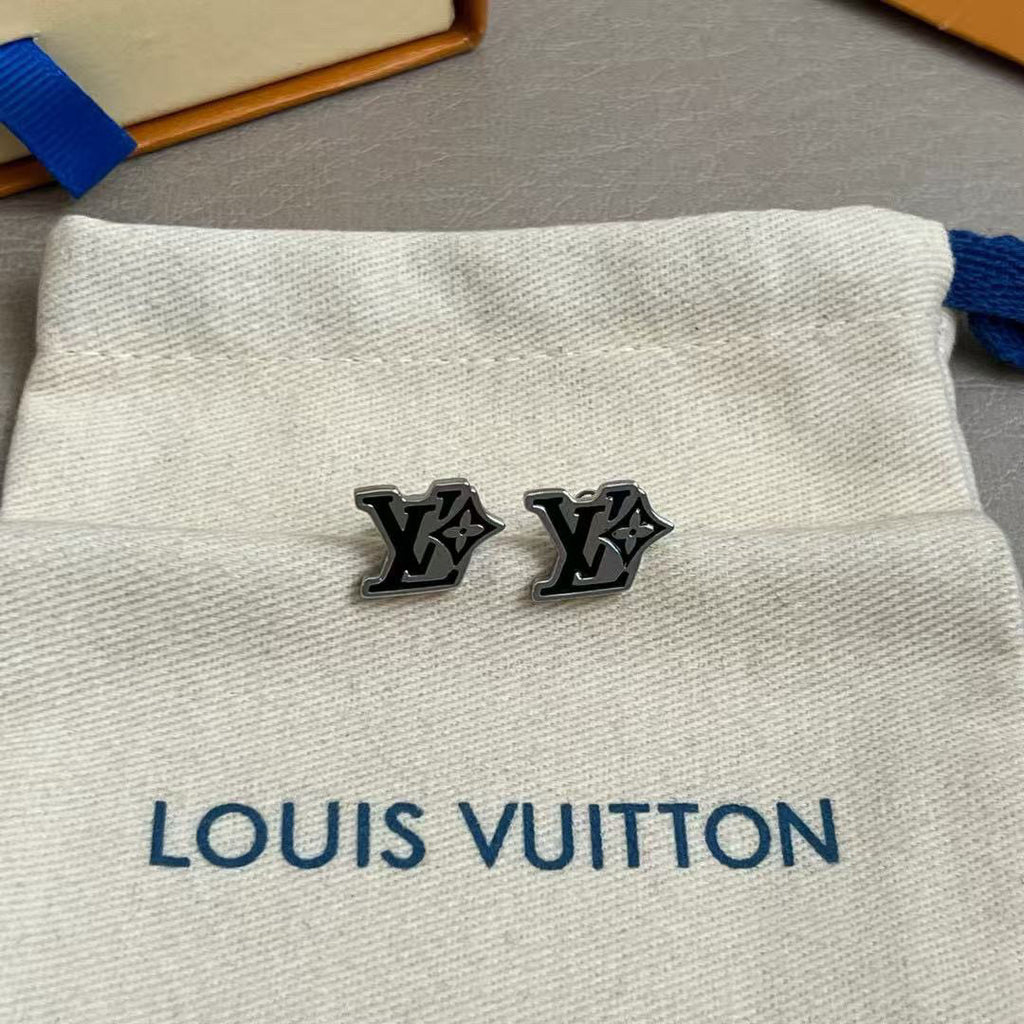 Louis Vuitton LV Letter Stud Earrings - album image 5