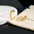 Louis Vuitton LV Letter Stud Earrings - album image 1