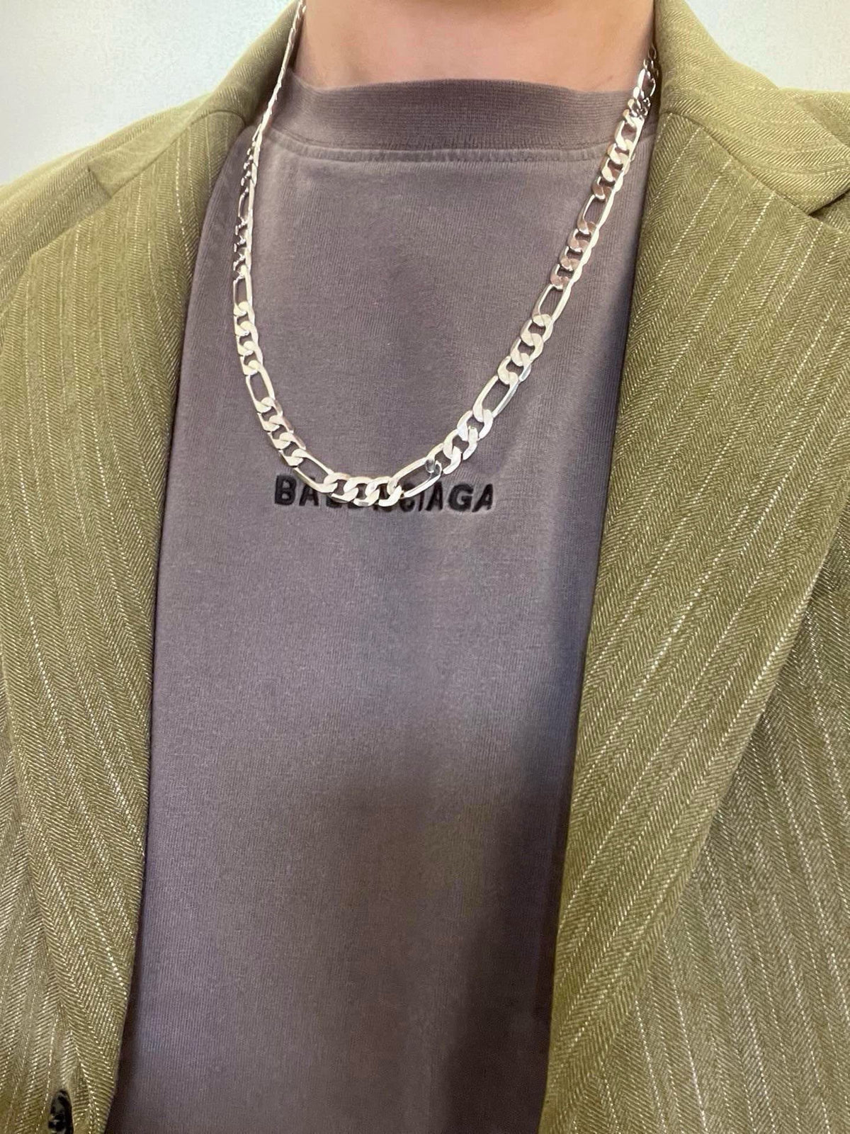 Gucci Anger Forest Interlocking G Antiqued Chain Necklace - album image 6