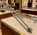 Gucci Anger Forest Interlocking G Antiqued Chain Necklace - album image 1