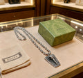 Gucci Anger Forest Interlocking G Antiqued Chain Necklace - album image 1