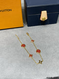 Louis Vuitton Color Blossom Red Five-Flower Bracelet - album image 1