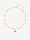 Louis Vuitton Gold-Tone Crystal Accent Necklace - album image 1