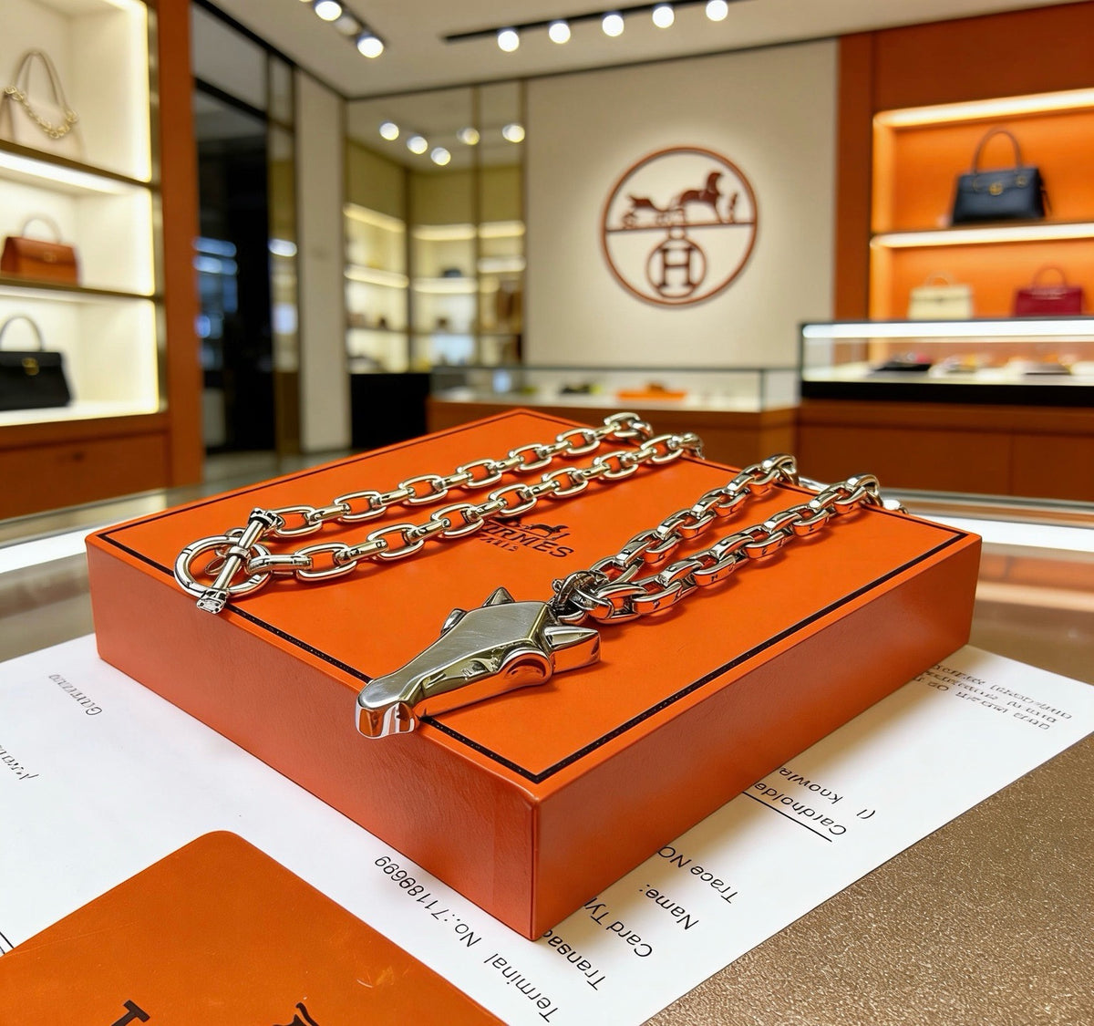 Hermès Gold-Tone Anchor Bangle - album image 4