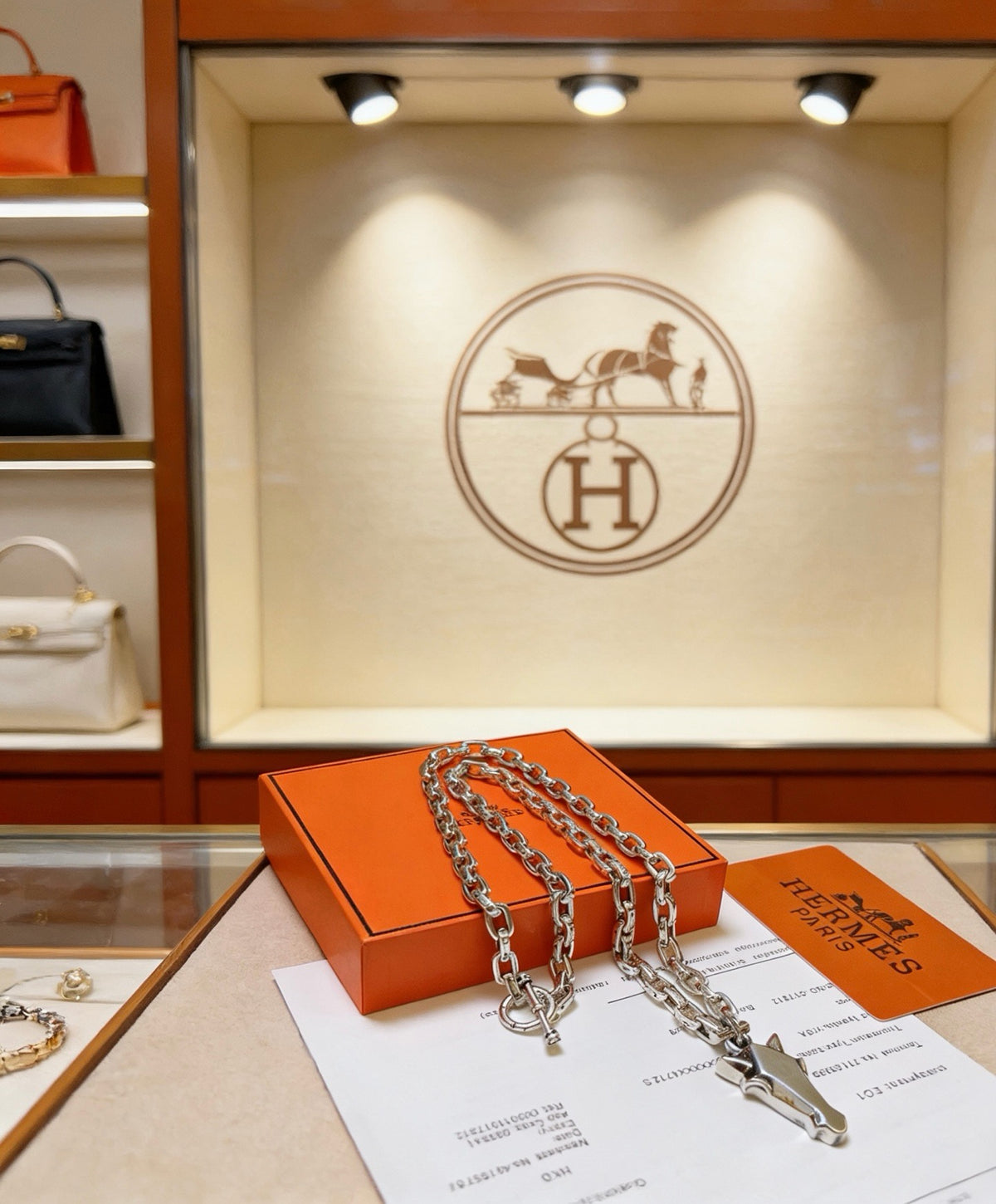 Hermès Gold-Tone Anchor Bangle - album image 9