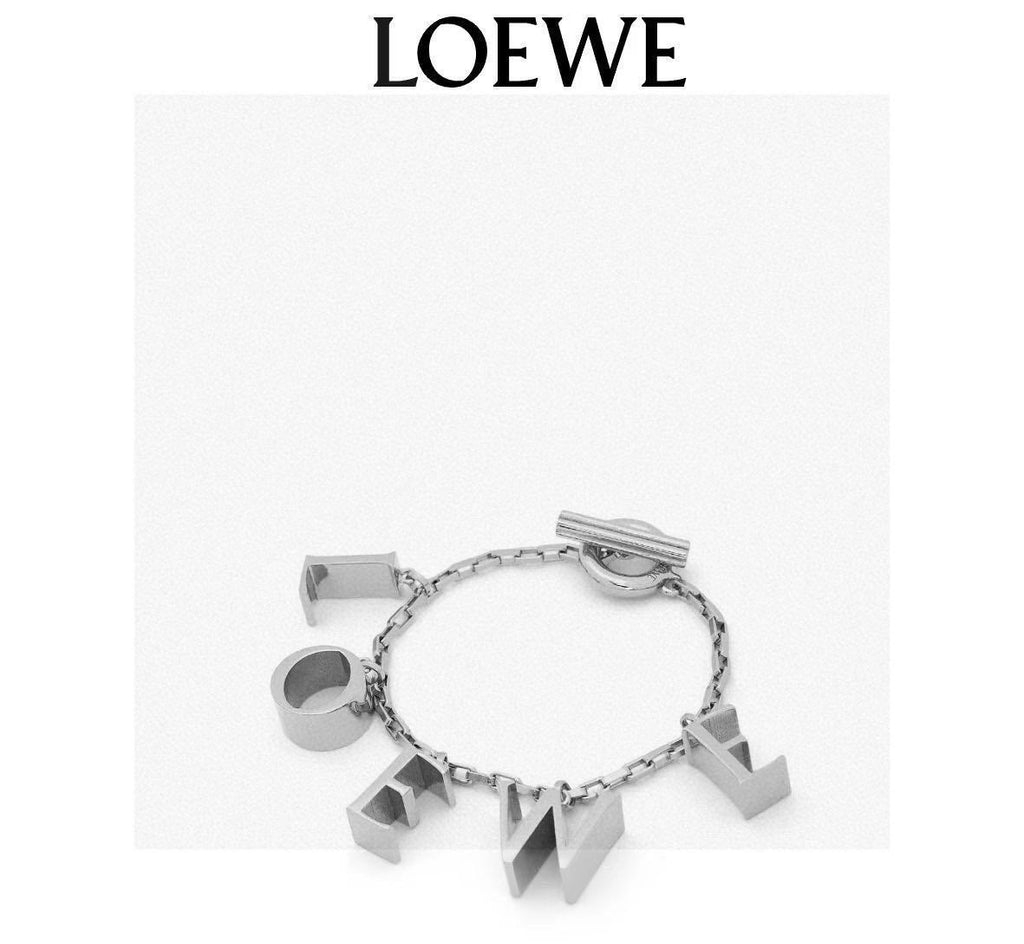 Loewe Silver-Tone Spaced Letter Jewelry - product image 3