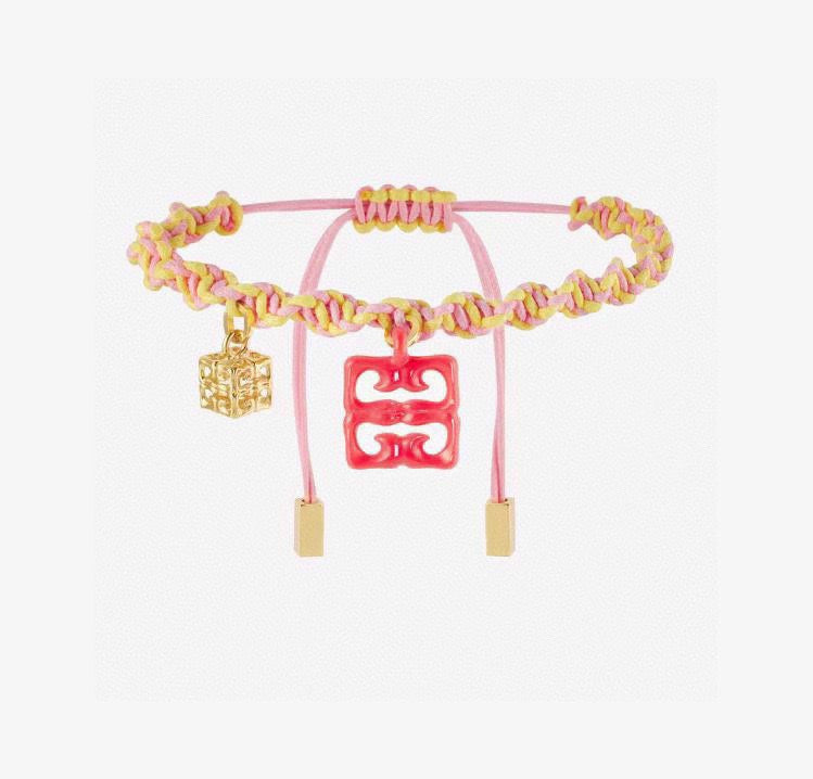 Givenchy Turquoise Cord 4G Charm Bracelet - product image 2