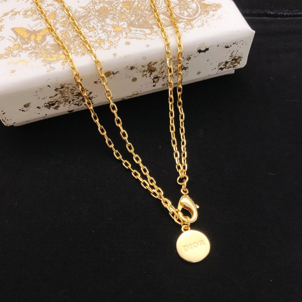 Dior Layered Pearl-Look CD Necklace - product image 2