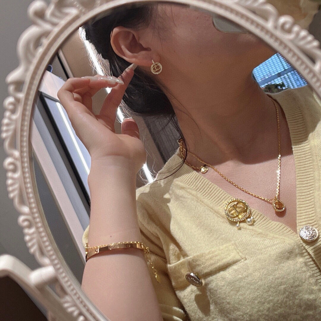 Dior Circular Monogram Fine Necklace - product image 6