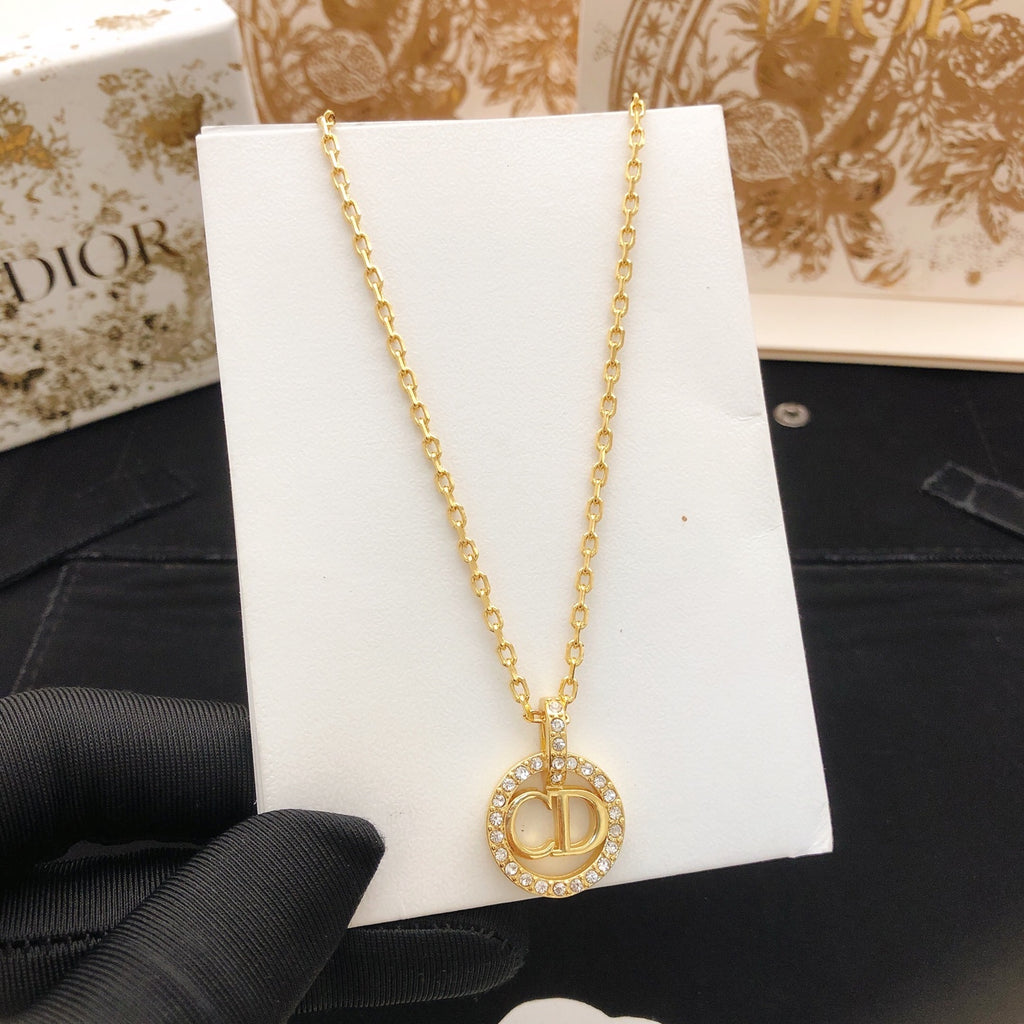 Dior Circular Monogram Fine Necklace - product image 5