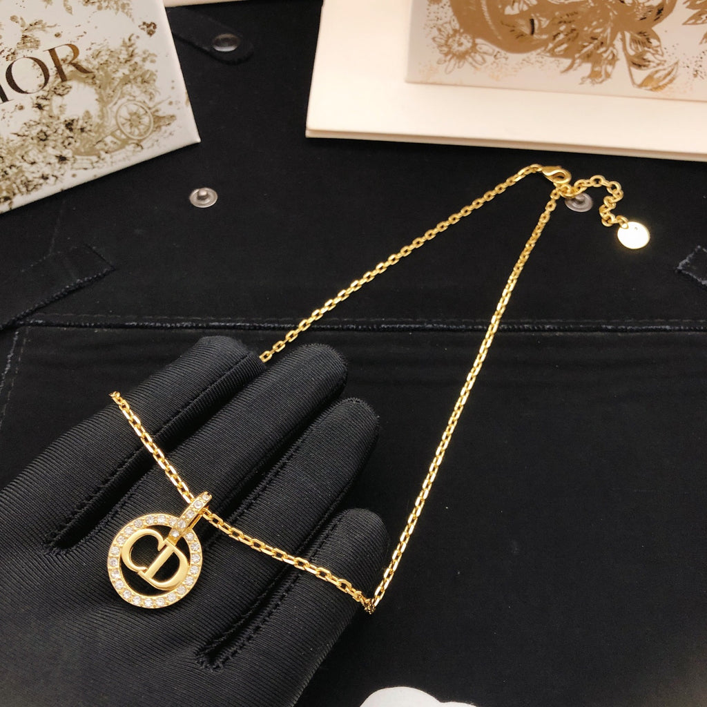 Dior Circular Monogram Fine Necklace - product image 3