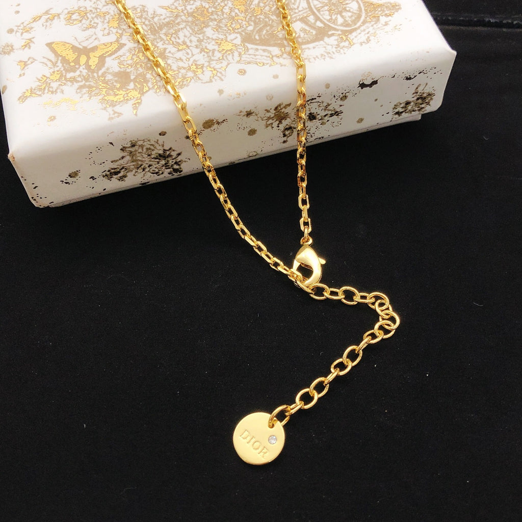 Dior Circular Monogram Fine Necklace - product image 2
