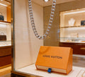Louis Vuitton Silver-Tone Antiqued Chain Necklace - album image 1