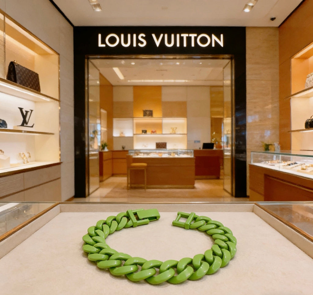 Louis Vuitton Cuban Link Chain Bracelet - album image 2