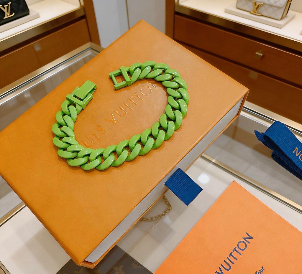 Louis Vuitton Cuban Link Chain Bracelet - album image 3