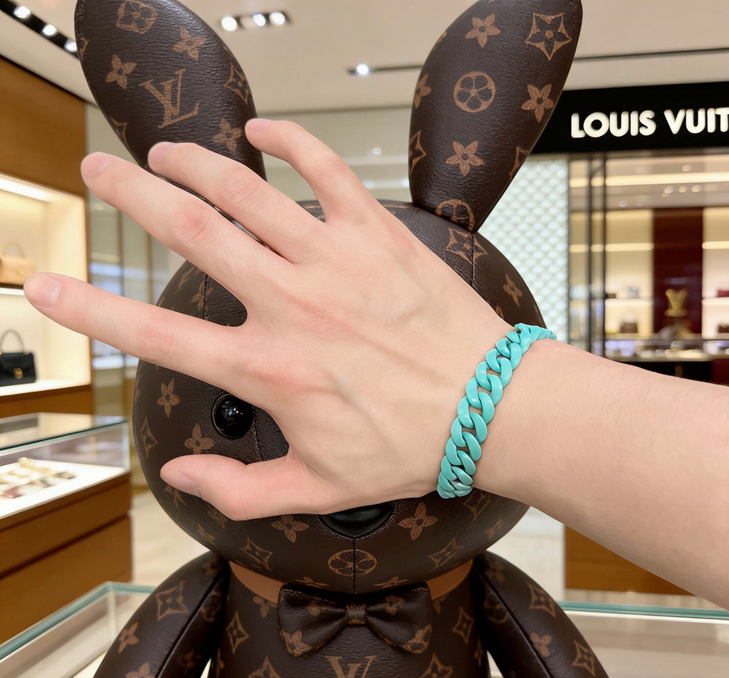 Louis Vuitton Cuban Link Chain Bracelet - album image 3