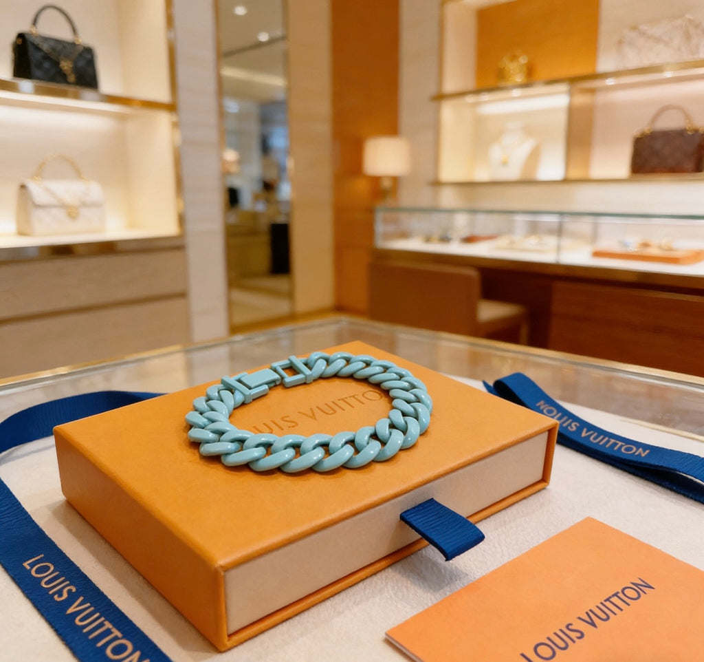 Louis Vuitton Cuban Link Chain Bracelet - album image 1