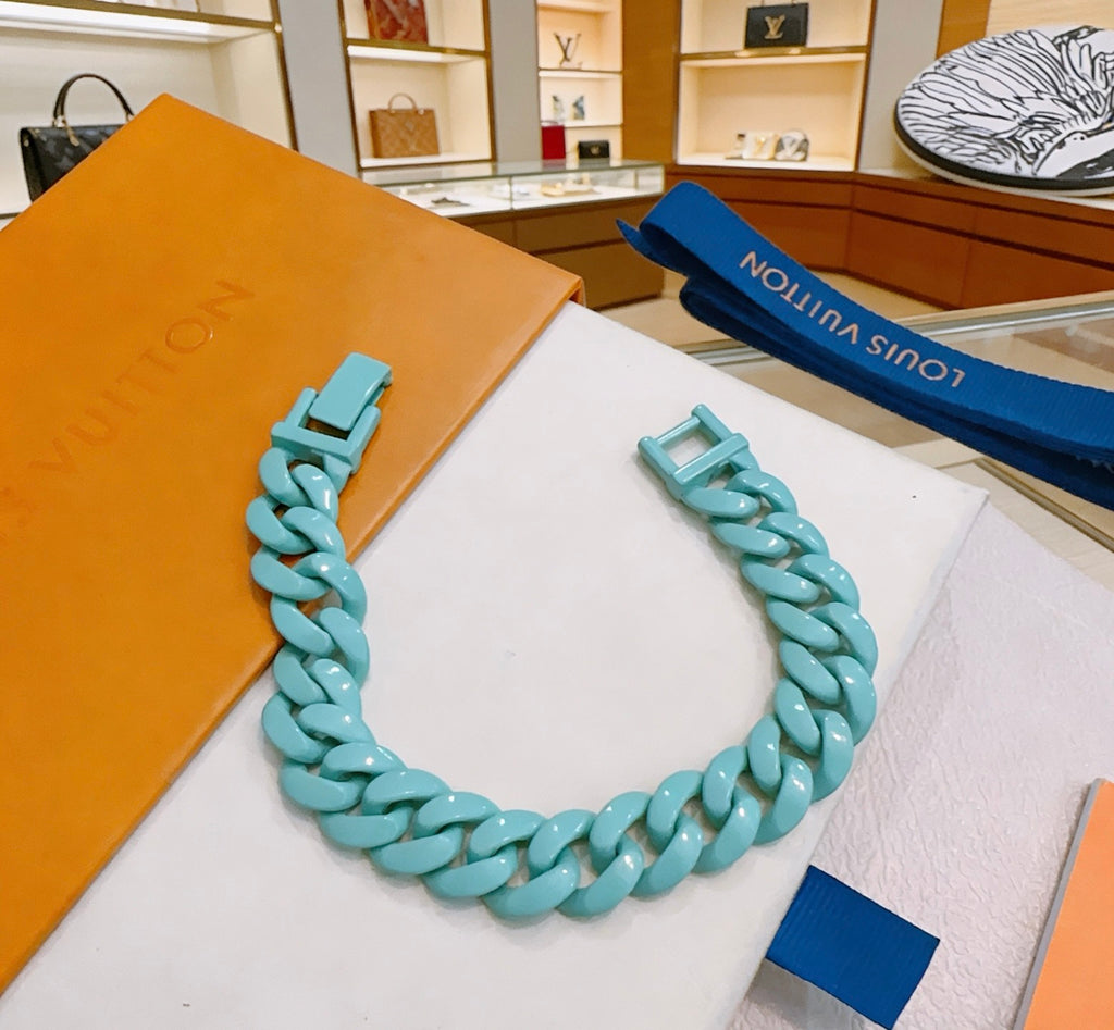 Louis Vuitton Cuban Link Chain Bracelet - album image 4