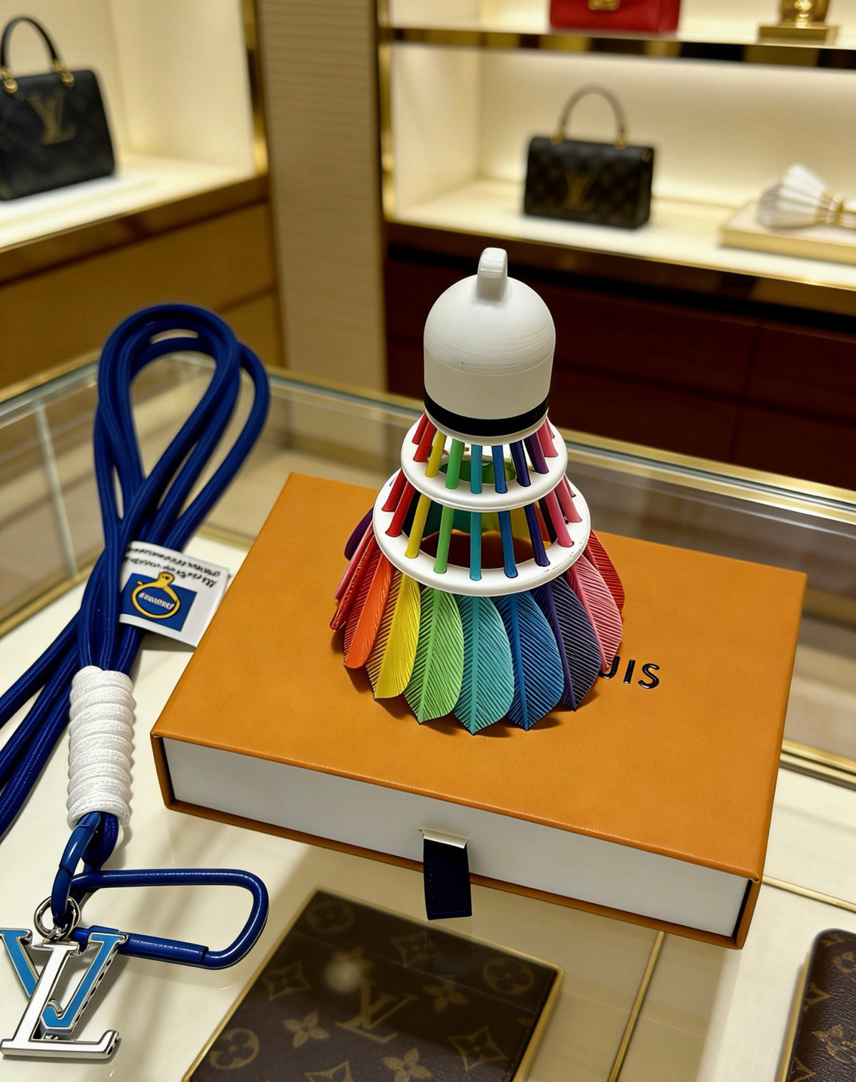 Louis Vuitton Multicolor Cup-Shaped Bag Charm - album image 3