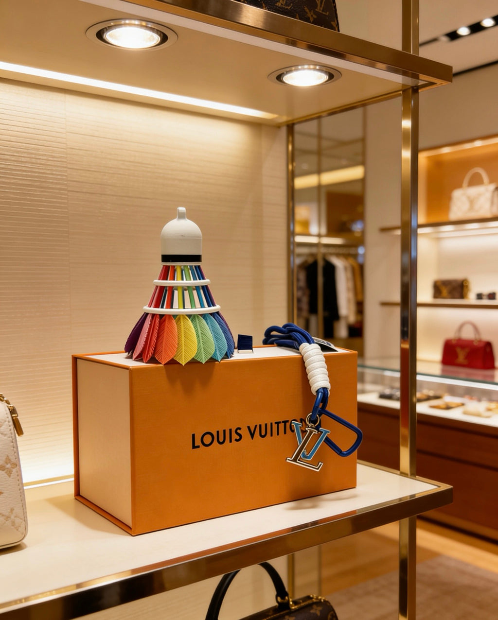Louis Vuitton Multicolor Cup-Shaped Bag Charm - album image 7