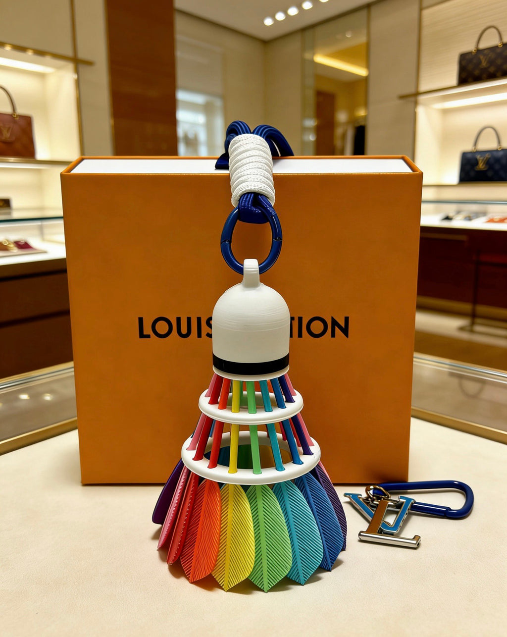 Louis Vuitton Multicolor Cup-Shaped Bag Charm - album image 2