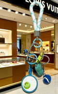 Louis Vuitton Green and Blue Character Bag Charm - album image 1