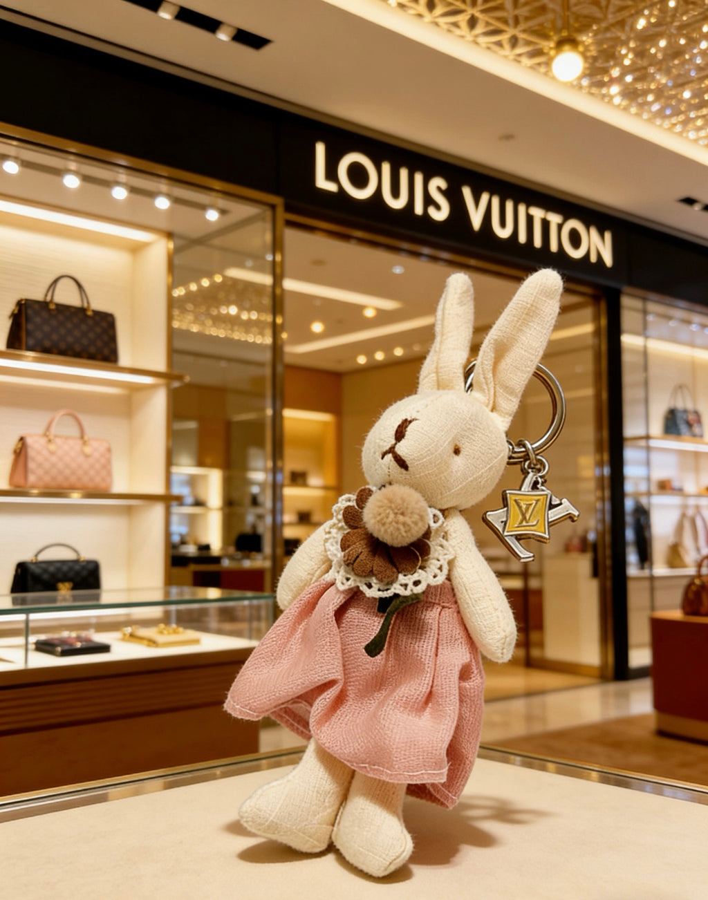 Louis Vuitton Pink Long Strap Bag Charm - album image 8