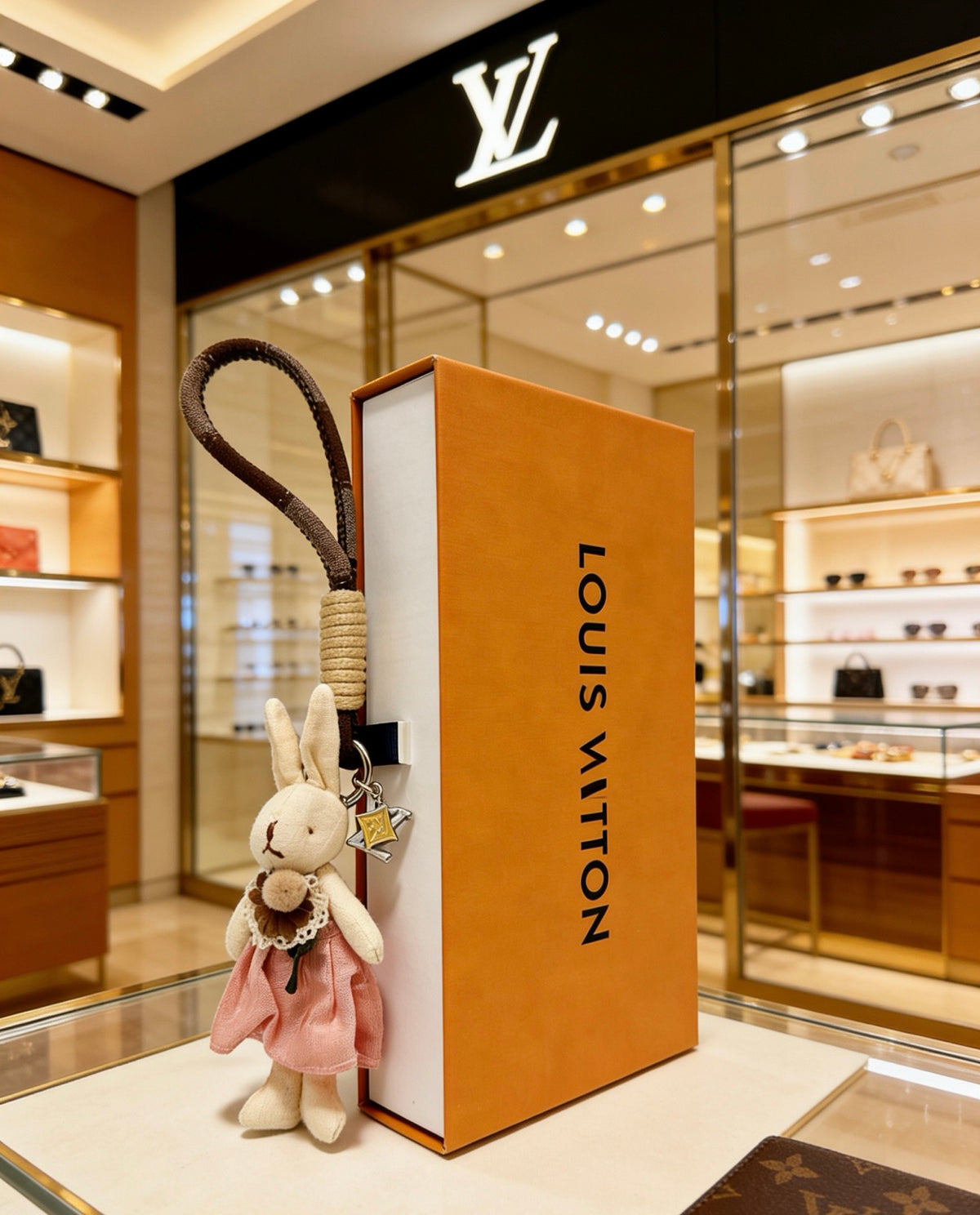 Louis Vuitton Pink Long Strap Bag Charm - album image 1