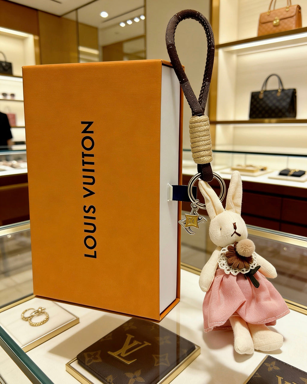 Louis Vuitton Pink Long Strap Bag Charm - album image 5