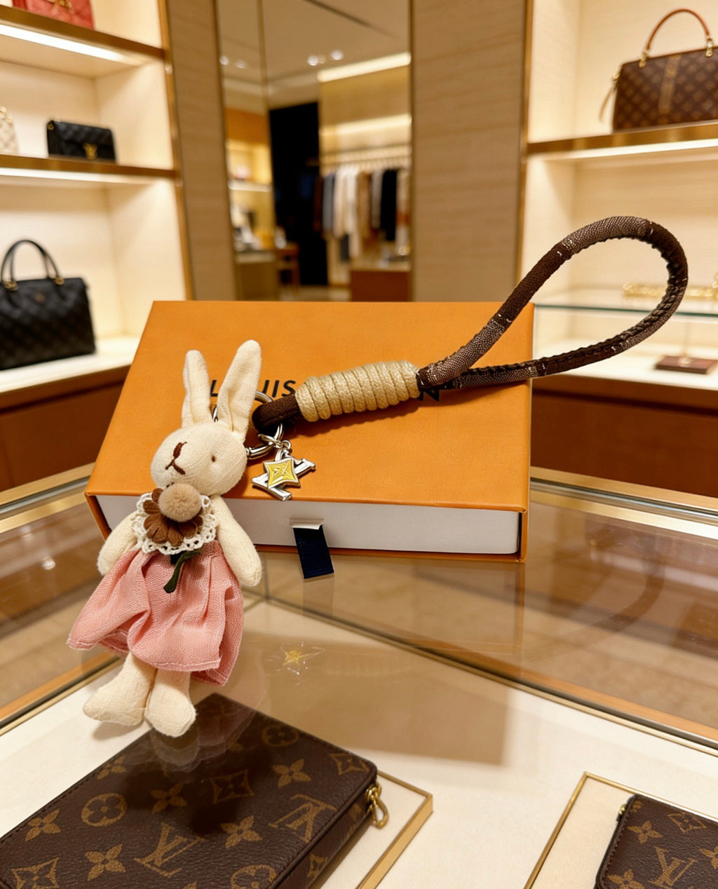 Louis Vuitton Pink Long Strap Bag Charm - album image 6