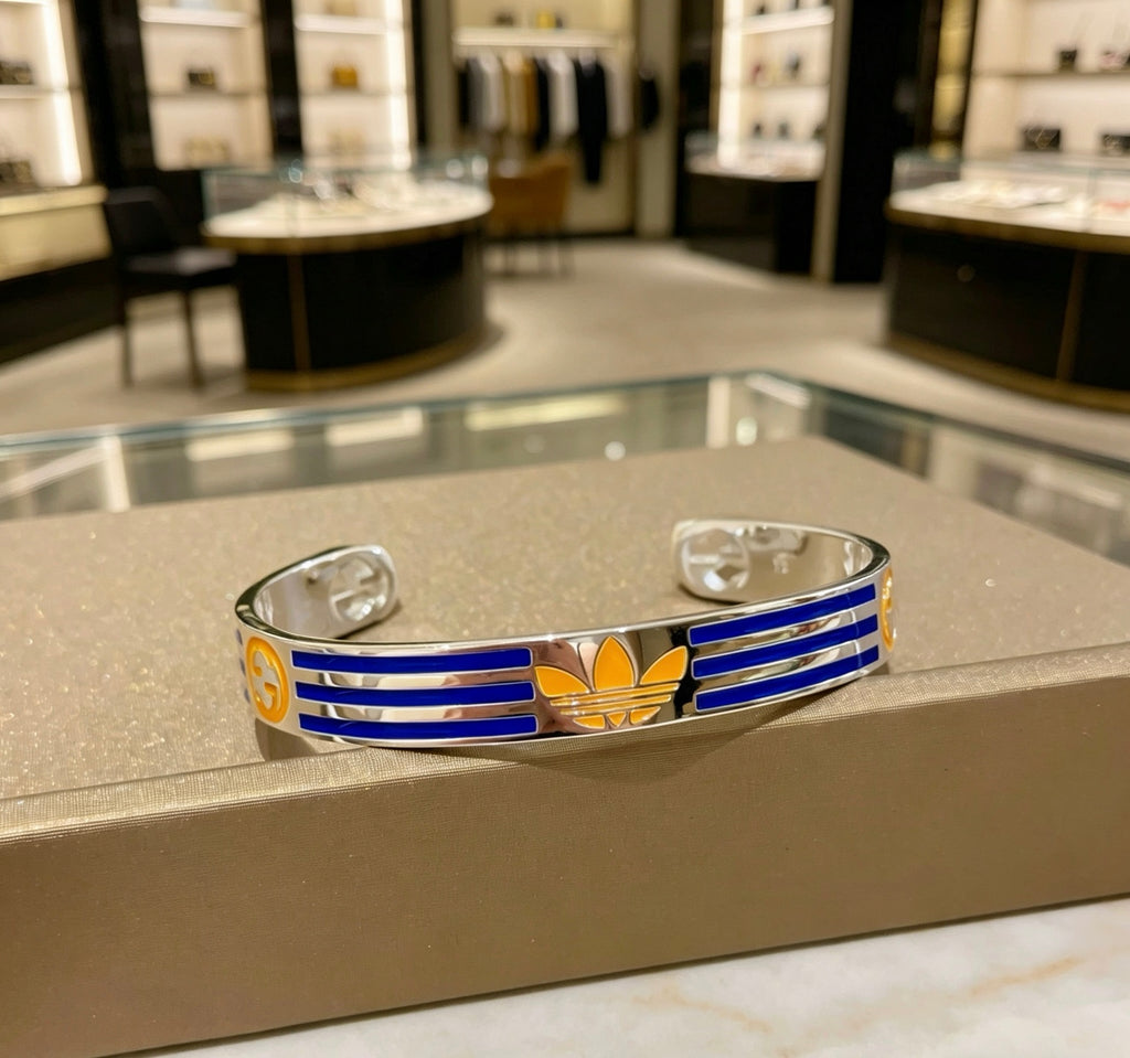 Gucci Anger Forest Interlocking G Antiqued Bangle - album image 2