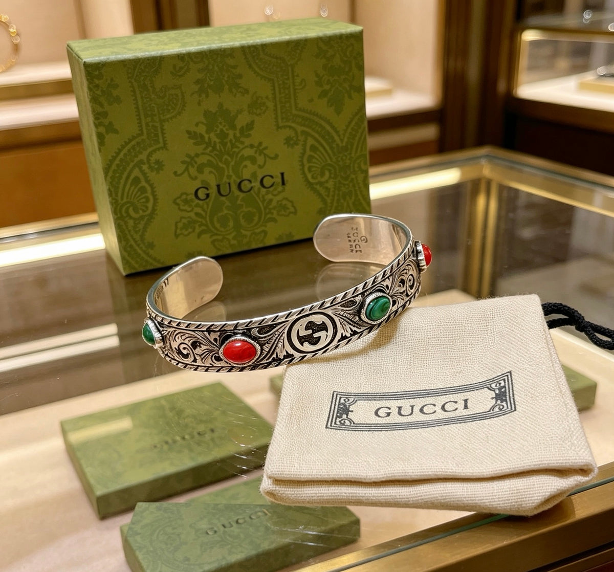 Gucci Anger Forest Interlocking G Bangle - album image 5