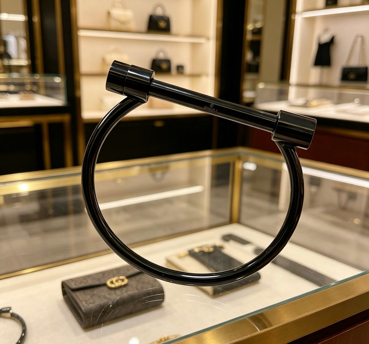 Gucci Anger Forest Interlocking G Antique Silver-Tone Silver-Tone Antiqued Bangle - album image 7