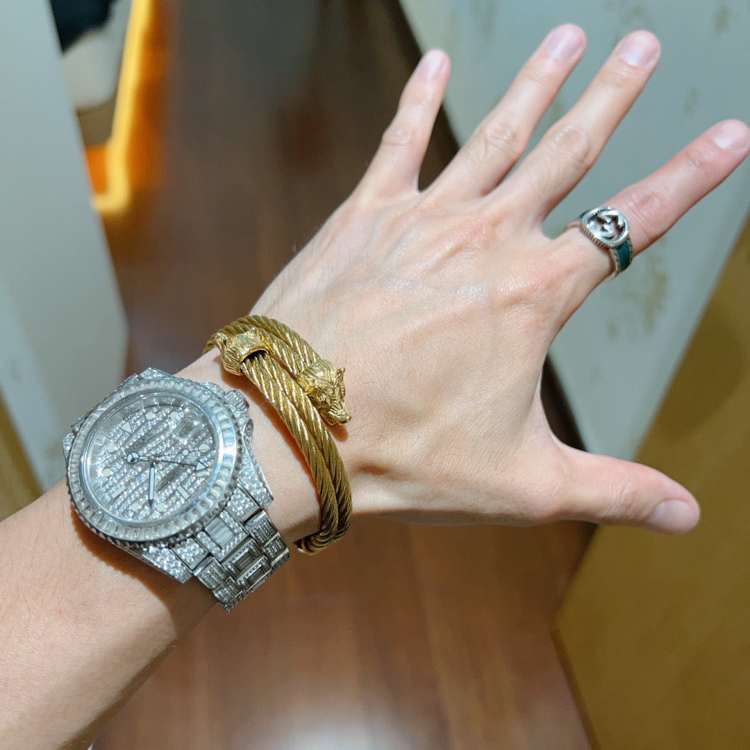 Gucci Anger Forest Interlocking G Bangle - album image 6