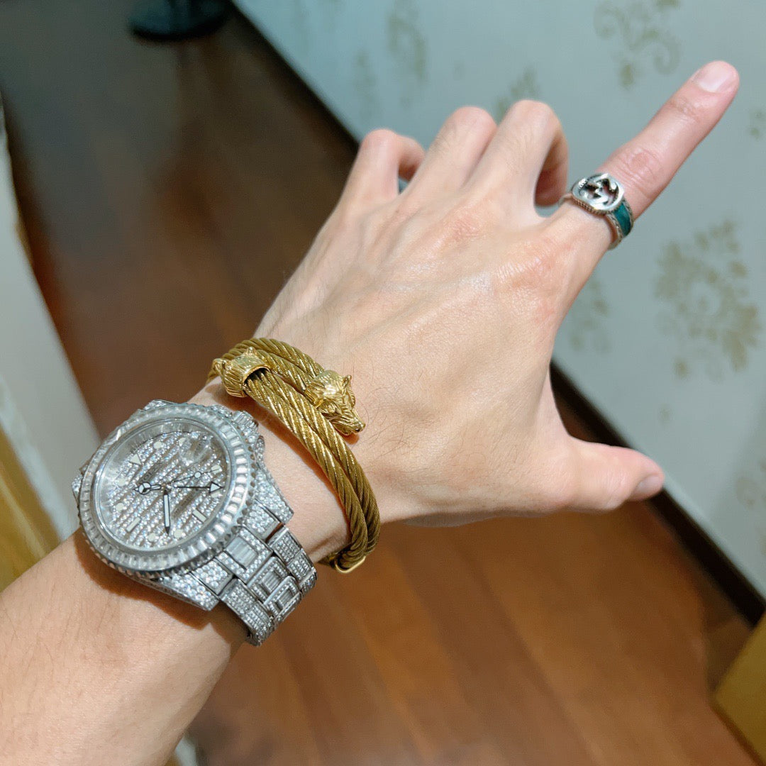 Gucci Anger Forest Interlocking G Bangle - album image 3