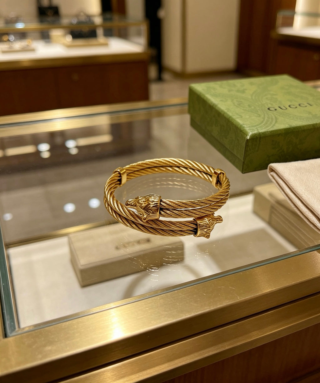 Gucci Anger Forest Interlocking G Bangle - album image 5