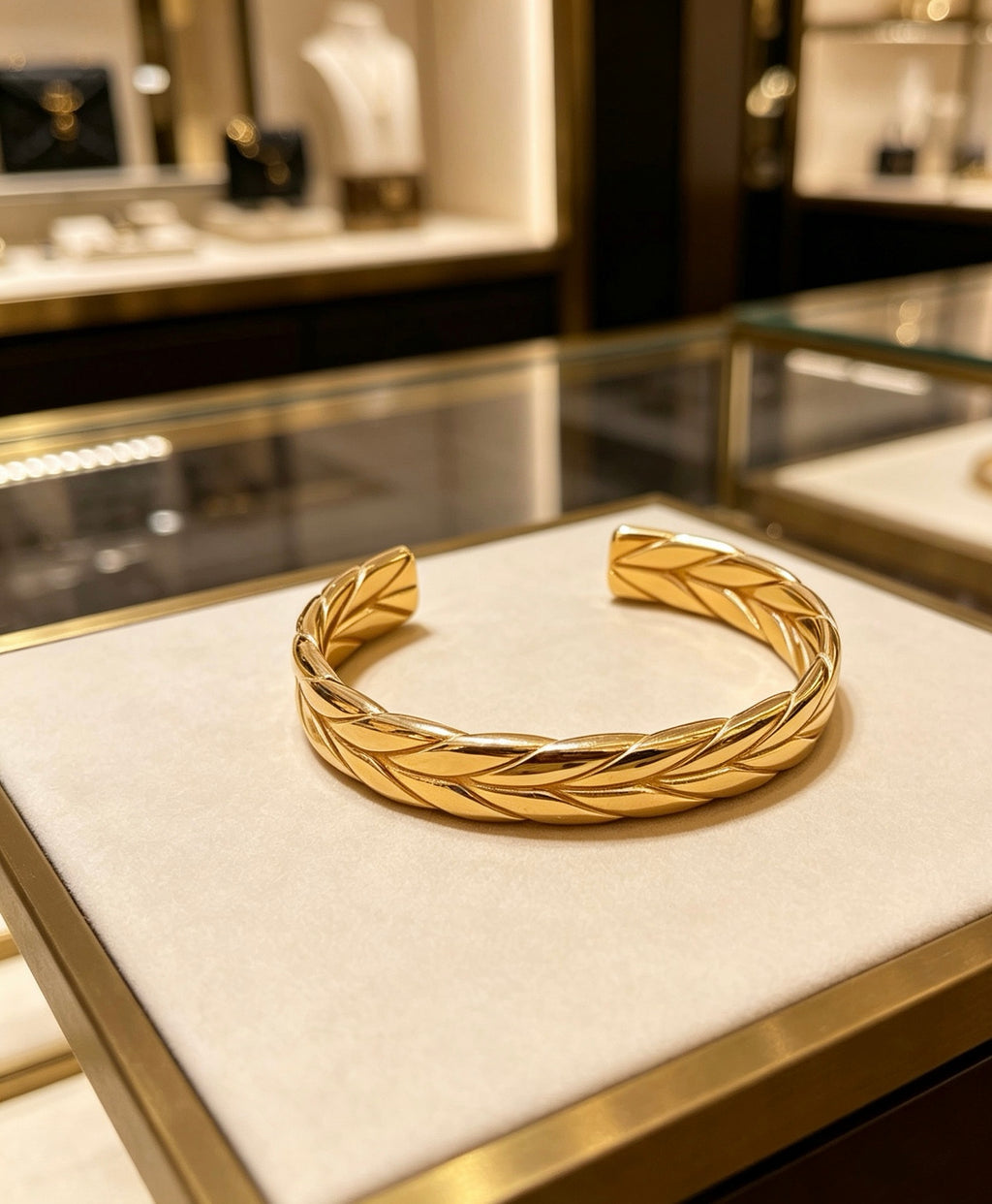Gucci Anger Forest Interlocking G Antiqued Bangle - album image 5