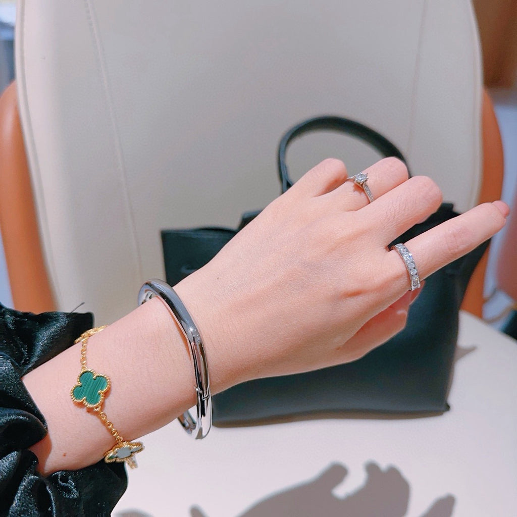 Hermès Black Leather Gold-Tone Turn-Lock Cuff Bracelet - album image 6