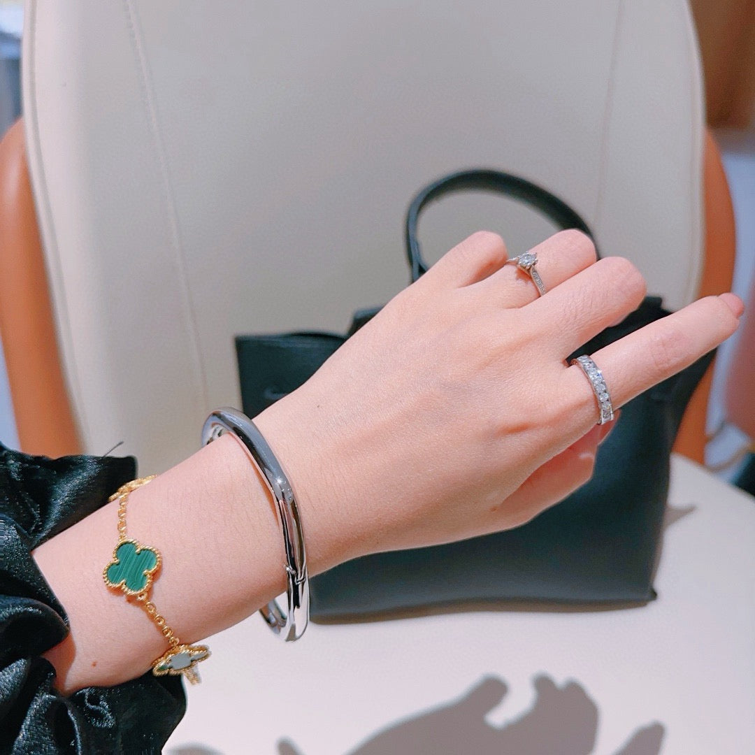 Hermès Black Leather Gold-Tone Turn-Lock Cuff Bracelet - album image 6