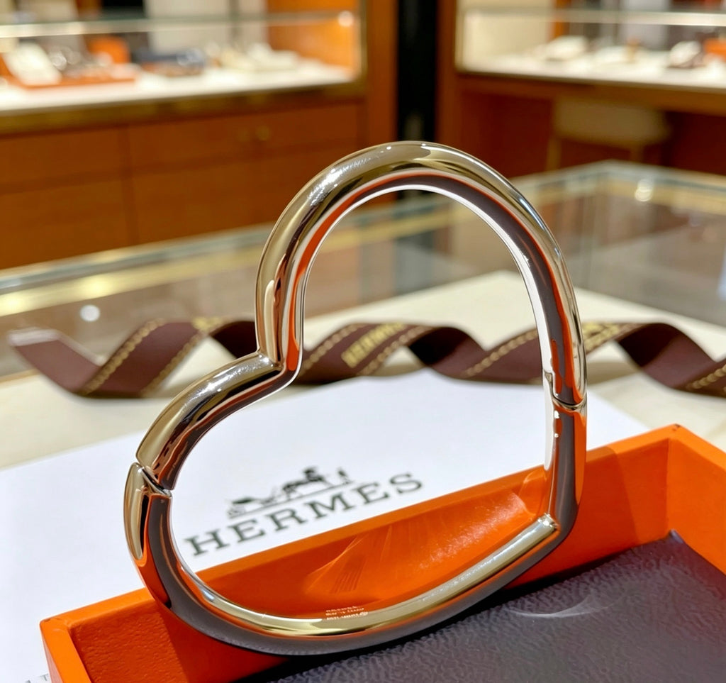 Hermès Black Leather Gold-Tone Turn-Lock Cuff Bracelet - album image 5