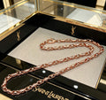 Saint Laurent Rose Gold-Tone Oval-Link Chain Necklace - album image 1