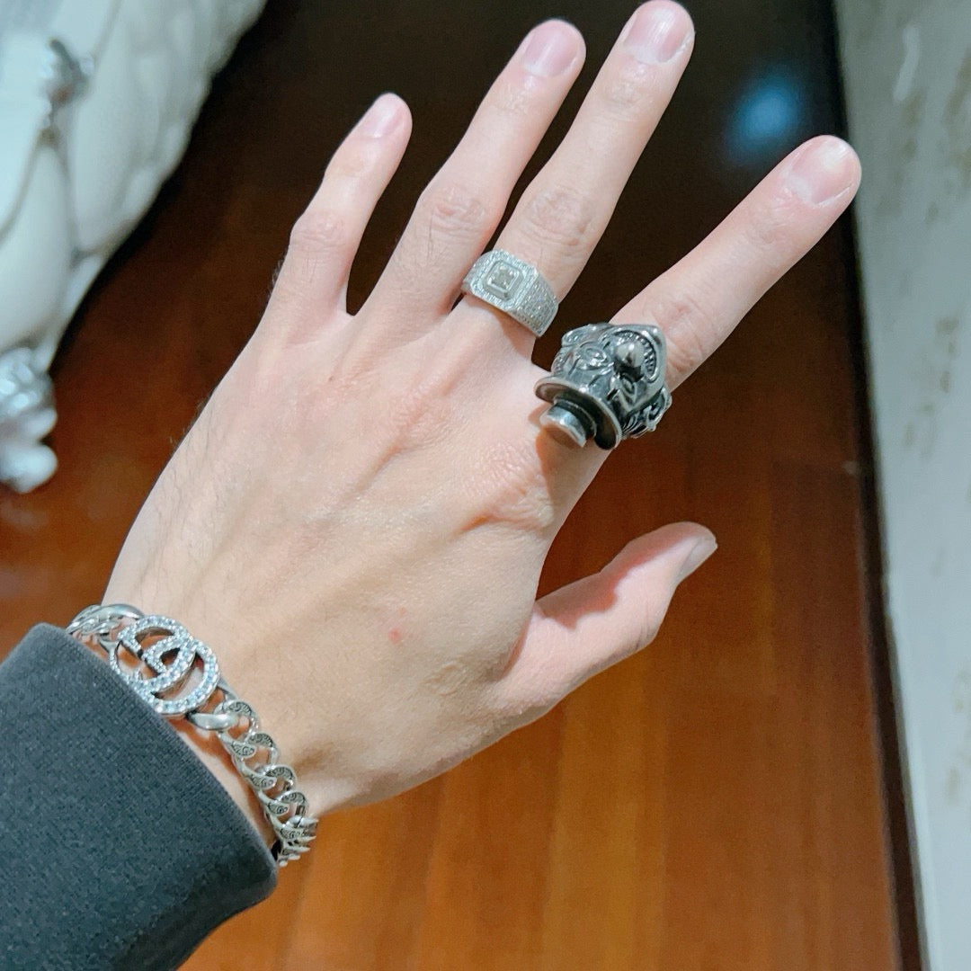 Gucci Anger Forest Interlocking G Ring - album image 6