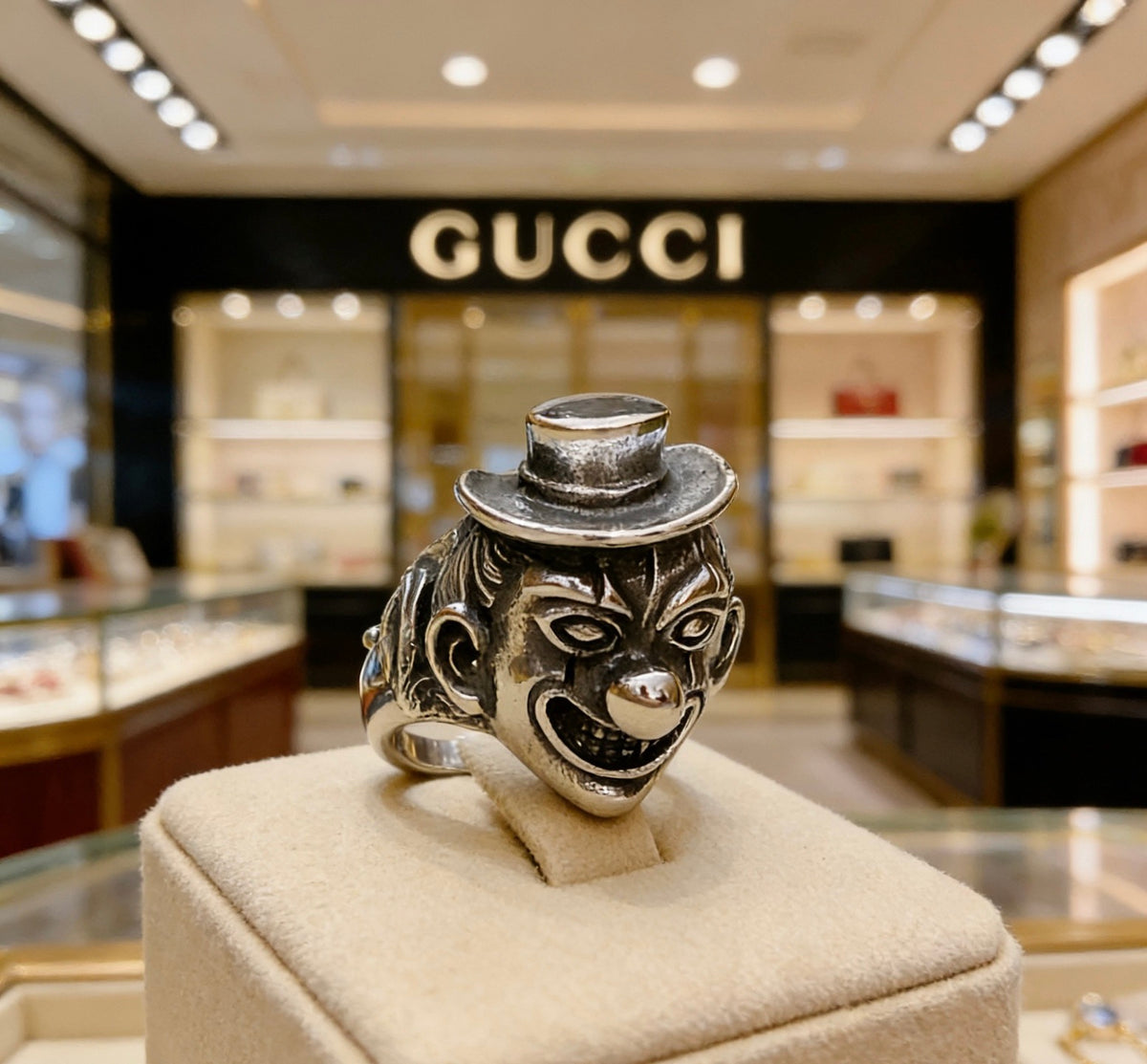 Gucci Anger Forest Interlocking G Ring - album image 2