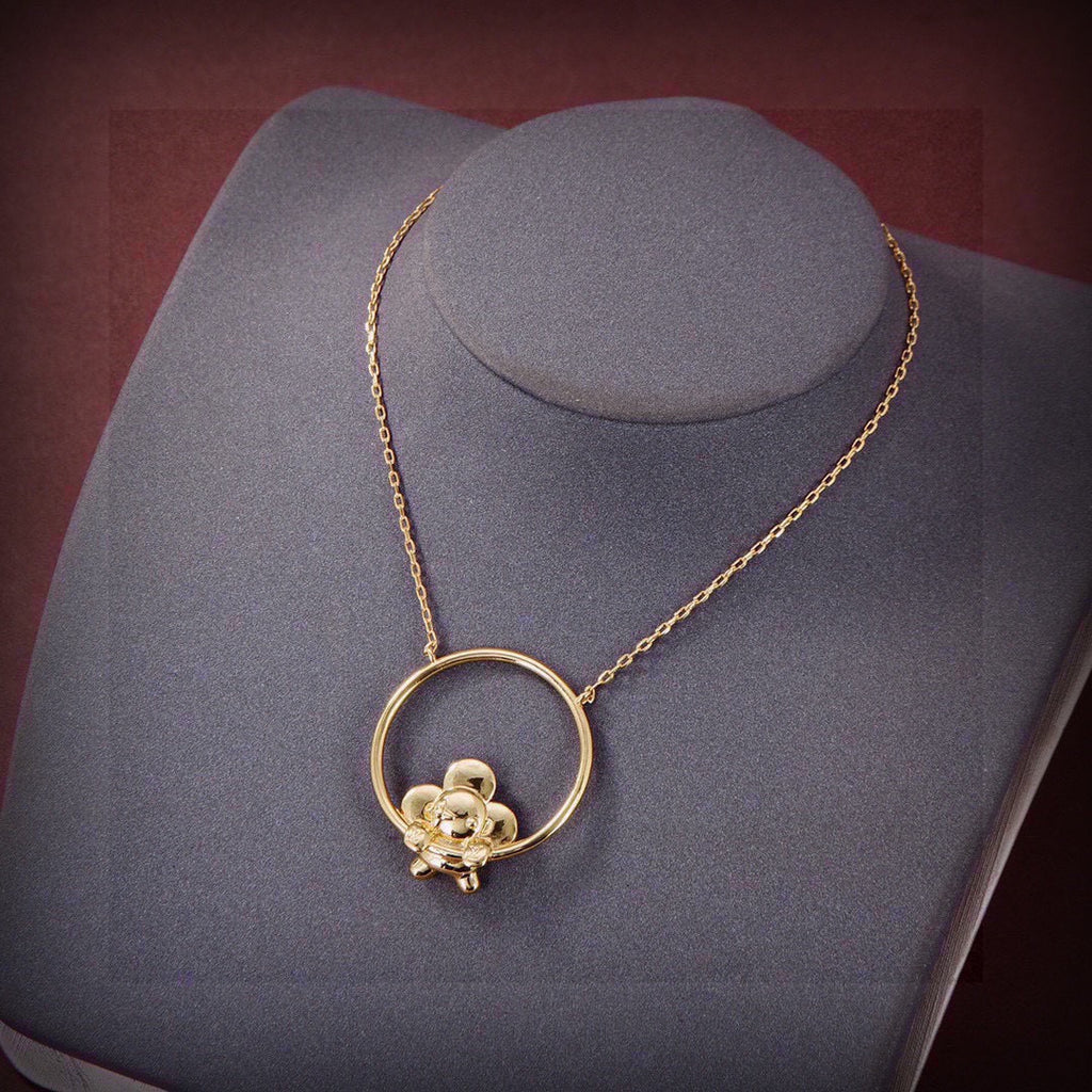 Louis Vuitton Circular Flower Pendant Necklace - album image 4