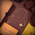 Louis Vuitton Circular Flower Pendant Necklace - album image 1